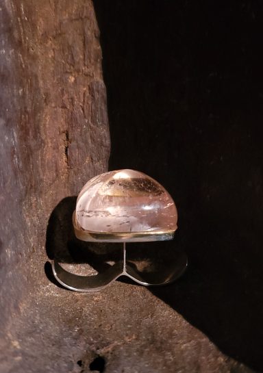 The Pink Lady - Double Finger Ring