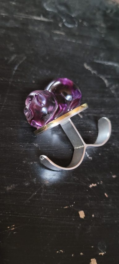 Amethyst Piglet Ring